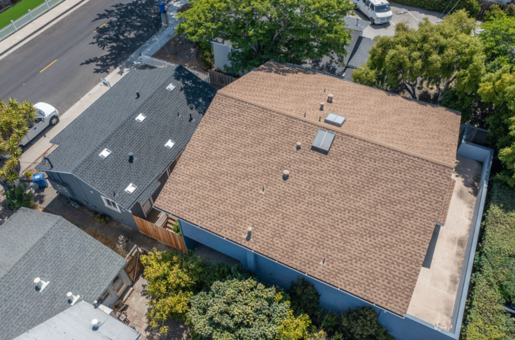GAF Timberline HD · Charcoal & Shakewood — 4